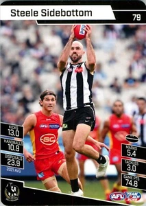2022 COLLINGWOOD MAGPIES AFL Card STEELE SIDEBOTTOM Teamcoach - Picture 1 of 2
