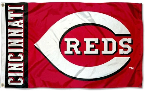 Cincinnati Reds Flag 3x5ft Banner Polyester Baseball World Series reds013 Cover