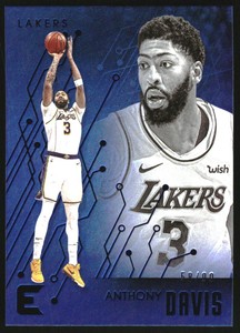 2019-20 Panini Chronicles Blue #232 Anthony Davis Essentials /99