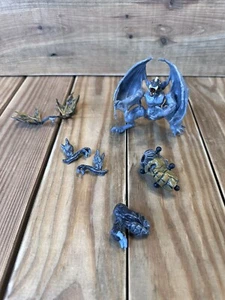 Mega Bloks Dragones Guerras Cristal Dragón Piezas Oro Plata - Imagen 1 de 11