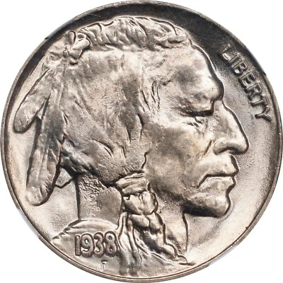 Buffalo Nickel 1938-D/S, NGC MS-67! FS-512. Absolutely Stunning Coin!!! - Image 1 of 4