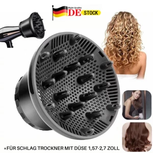 Universal Haar Diffusor Diffusor Föhn, Diffuser Föhn Aufsatz Anpassungsfähig DHL - Bild 1 von 18