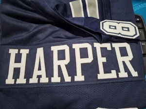 ALVIN HARPER CUSTOM SIGNED COWBOYS JERSEY JSA COA - Picture 1 of 6
