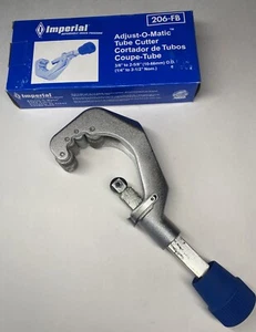 NOS Imperial Profi Rohr Rohrschneider # 206-FB 3/8" - 2-5/8" blau Hergestellt in den USA - Bild 1 von 8