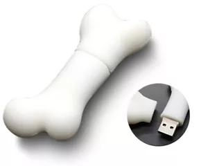 2.0 16gb 32gb 64gb 128gb Dog Bone Skeleton USB Flash Thumb Drive US Shipper - Picture 1 of 2