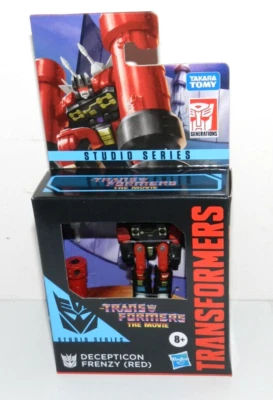 TRANSFORMERS STUDIO SERIES 86 CORE FRENZY NEW FIGURE 3.5" DECEPTICON CASSETTE - Image 1 of 4