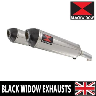 VTR1000F SC36 Firestorm / Superhawk FV-F6 97-06 Twin Exhaust Silencer Kit 400ST - Image 1 of 4