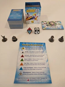 Scene It? Disney Magical Moments Replacement Question Cards Buzz Cards Tokens + - Picture 1 of 9