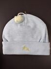 #43 vintage baby cap boy-knit, decorated with frogs, one size