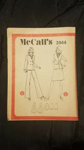 McCALL'S VINTAGE MISSES JACKE HOSE ROCK MUSTER -BESATZ- 3944 - Bild 1 von 5