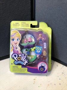 Mattel Mini Polly Pocket Tiny Pocket World Polly New Small Heart Compact 2018 - Picture 1 of 2