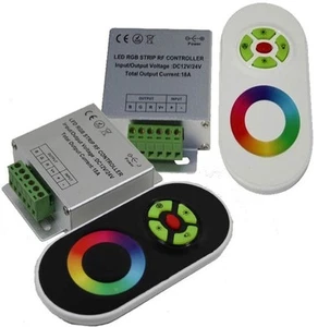 LED RF Touch Panel Wireless Remote Controller For 5050 2835 RGB Led Strip Light - Picture 1 of 11