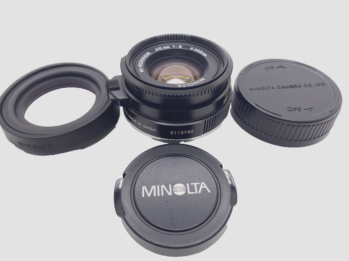 <美品> MINOLTA ミノルタ M-ROKKOR-QF 40mm F2 Minolta M Rokkor 40mm F2 for sale | eBay