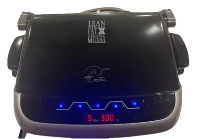 Sistema de parrilla George Foreman Evolve magra media reducción de grasa temporizador y temperatura digital Foto 1 de 4