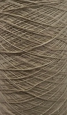 VENTA Hilo 100% Seda Hilo Tejer Crochet 3 lb 10.7oz Beige Sobre Cono OFERTA Foto 1 de 3