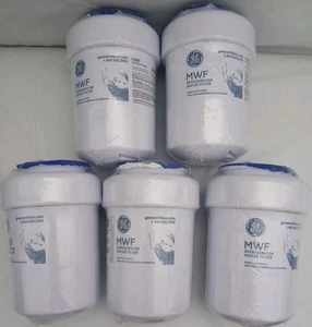 5 pcs New Genuine for GE MWF MWFP GWF 46-9991 Smartwater Fridge Water Filter - Picture 1 of 4