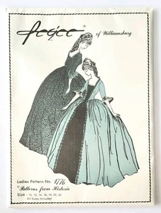 PEGEE OF WILLIAMSBURG MUSTER HISTORISCHE KLEIDER GRÖSSEN 10 BIS 22 NEU, VERSIEGELT - Bild 1 von 2
