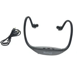 Nuevos Auriculares Inalámbricos Deportivos Auriculares Música Reproductor de MP3 Tarjeta TF Radio FM - Imagen 1 de 7