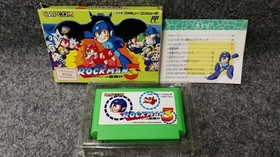 Famicom Software Model Number Rockman3 Dr. Wily S Last Capcom FCz74