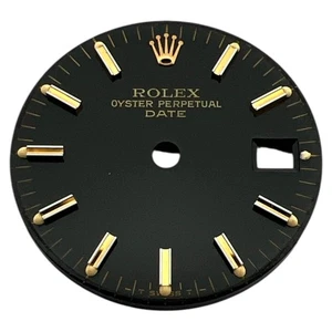 Original Rolex Oyster Perpetual Date 26 mm esfera negra y dorada 6917 - Imagen 1 de 4