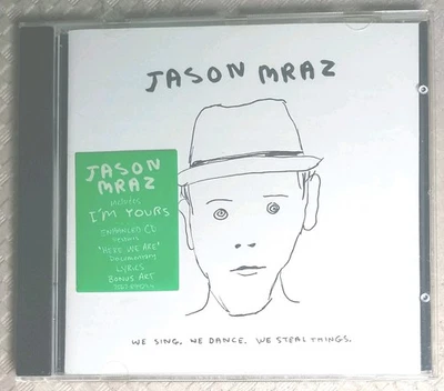 💡 CD - JASON MRAZ / WE SING, WE DANCE, WE STEAL THINGS ( P. 2008 / Funk/Soul ) - Bild 1 von 4