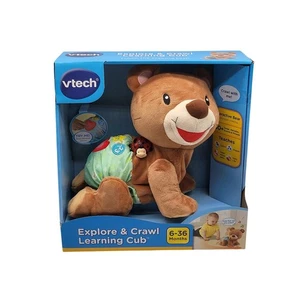 VTech Explore Crawl Learning Cub Interactive Bear Baby Toy 6-36 Months - Picture 1 of 5