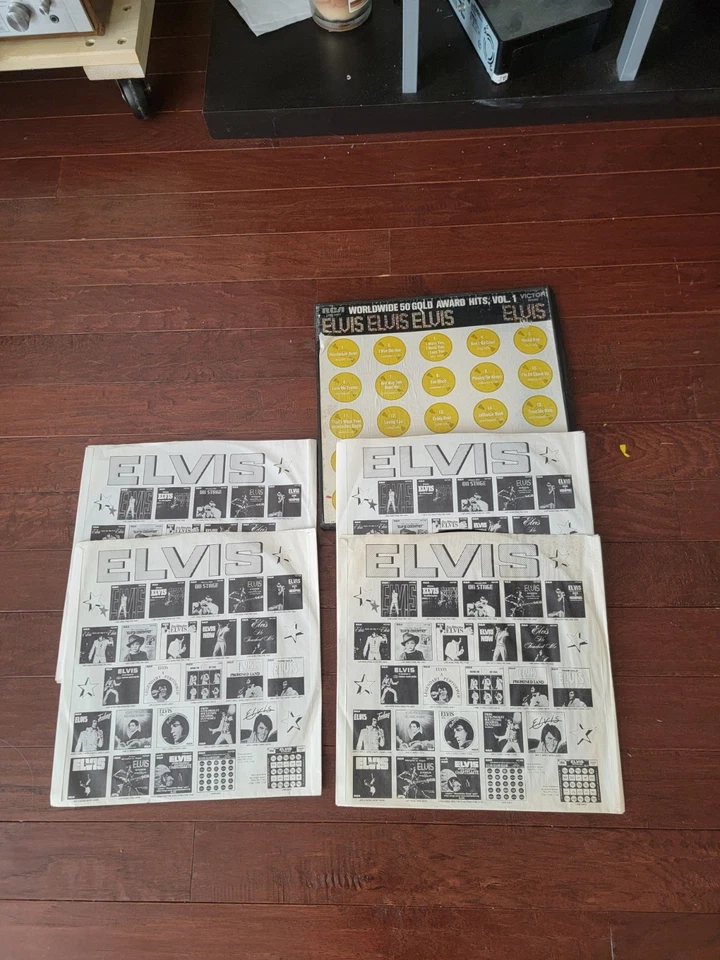 Elvis Presley ‎– Worldwide 50 Gold Award Hits, Vol 1 4x LP Vinyl Box Set  - Image 1 of 1