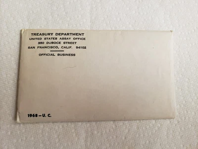 Lot of FOUR  1968 Mint Sets in Original SEALED Envelopes - Image 1 of 2