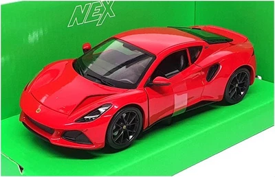 Welly NEX 1/24 Scale Diecast 24115W - Lotus Emira - Red - Image 1 of 4