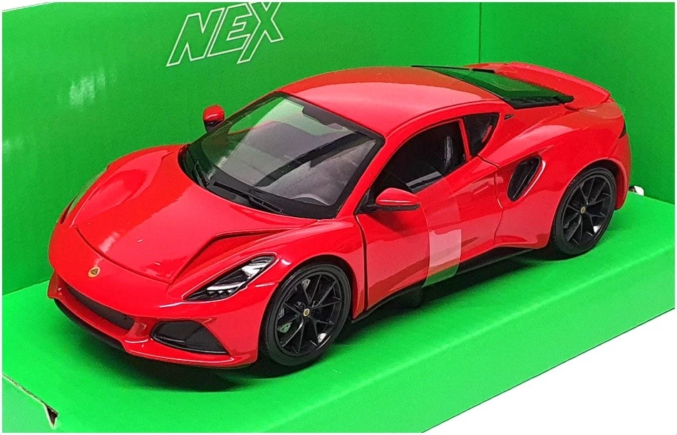 Welly NEX 1/24 Scale Diecast 24115W - Lotus Emira - Red - Image 1 of 4