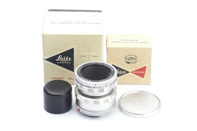 Leitz Leica Elmar 3.5/65Mm & 16464K Monture De Mise Au Point Universelle - Photo 1/4