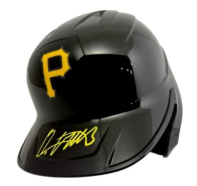 ONEIL CRUZ PITTSBURGH PIRATES SIGNED BATTING HELMET FULL SIZE FANATICS MLB COA - Image 1 of 2