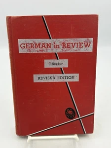 German In Review By Robert O. Roseler (1953) Vintage Hardcover - Imagen 1 de 16