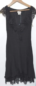 Karen Millen - Crochet Lace Black Dress - Picture 1 of 6