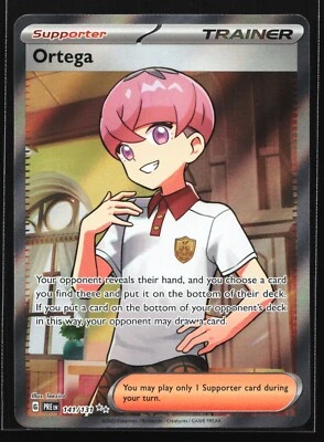 Pokemon Ortega 141/131 Prismatic Evolutions Ultra Rare Holo NM - Image 1 of 2