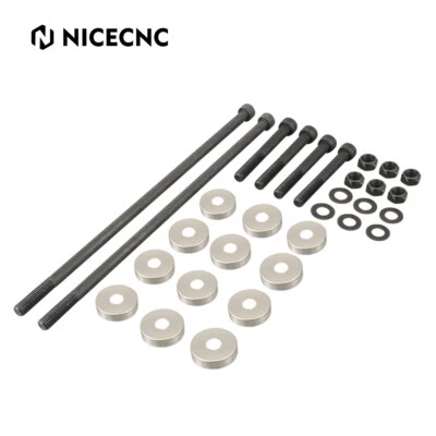 NICECNC brazo en A pernos tuercas tapa antipolvo para Yamaha YFZ450R 2009-2023 #90105-10135-00 Foto 1 de 4