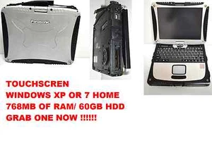 Panasonic Toughbook CF-18 MK2. TO MK3 1.10 MHz,60GB HD,NOTOUCH, WINDOWS XP PRO - Picture 1 of 5