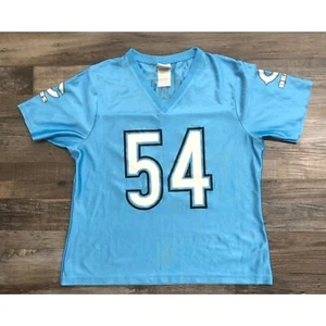 NFL Team Apparel Brian Urlacher Womens Large Blue Football Jersey - Picture 1 of 5