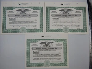 GEMISCHT (18) NOS North Dakota Aktien Bond Zertifikate HUESGEN'S SCHMUCK, INKL. BT901 - Bild 1 von 8