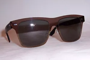 NEW McQueen MCQ SUNGLASSES MQ0008S 004 BRONZE/SMOKE AUTHENTIC 0008 - Picture 1 of 8