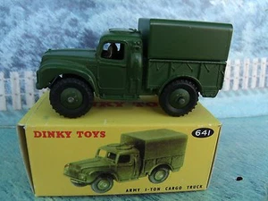 1/43 Dinky No.641 Army 1-ton Cargo Truck  - Picture 1 of 3
