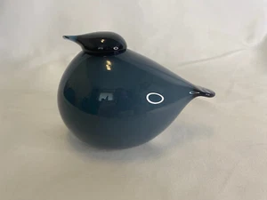 Ittala - Oiva Toikka - Birds - 'Kuulas Rain', 2014, blaugrau - Bild 1 von 9