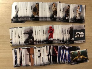 Star Wars: The rise of Skywalker Series 1 trading card WHITE Parallel 2019 Topps