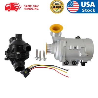 Electric Water Pump with Thermostat for BMW X3 X5 128i 325i 328i 528i 2.5L 3.0L - Image 1 of 4
