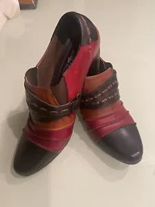 Spring Step Wondrous Women's Bootie Leather Shoes Size US 8.5 EUR 40 - Picture 1 of 13