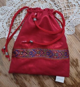 tarot tasche rot glitzer - Bild 1 von 4