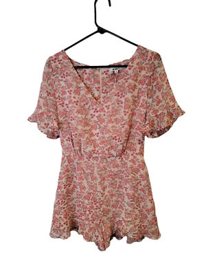 Mameluco floral para mujer BB Dakota talla 4 Cottagecore nuevo sin etiquetas Foto 1 de 4