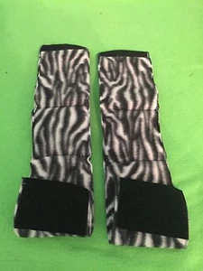 2-MALE DOG BELLY BANDS NO INSERTS LEAK PROOF  JUST ZEBRA PRINT WEAR - Picture 1 of 1