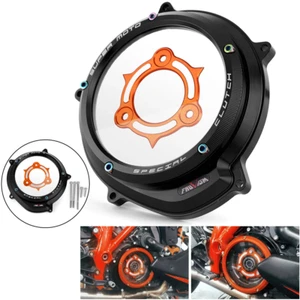 Clear Clutch Cover & Spring Retainer R For 1290 Adventure R /T/S 1090 1050 1190 - Foto 1 di 16