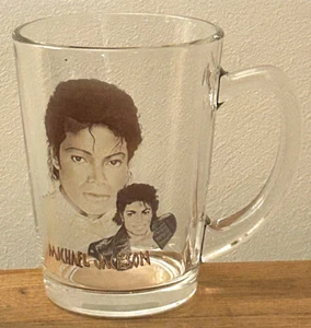 MICHAEL JACKSON D1 GLASS MUG - Picture 1 of 1